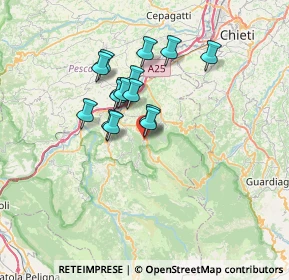 Mappa Via Circonvallazione, 65020 Lettomanoppello PE, Italia (5.528)