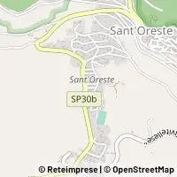 Kaart Sant'Oreste