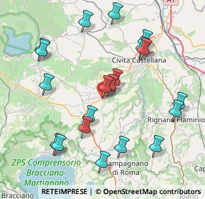 Mappa Via Ettore Lucchesi, 01036 Nepi VT, Italia (9.013)