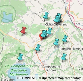 Mappa Via Ettore Lucchesi, 01036 Nepi VT, Italia (6.87588)