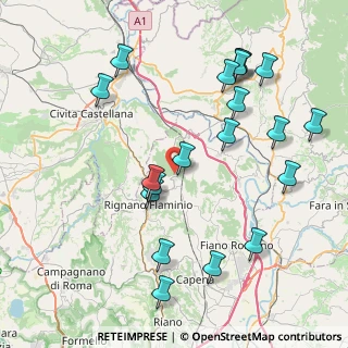 Mappa 00060 Sant'Oreste RM, Italia (9.5345)