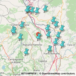 Mappa 00060 Sant'Oreste RM, Italia (9.6565)