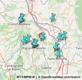 Mappa 00060 Sant'Oreste RM, Italia (6.97688)