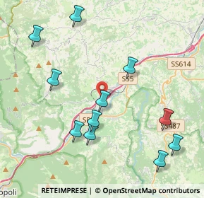 Mappa Via degli Alpini, 65029 Torre De' Passeri PE, Italia (4.72182)