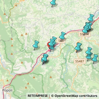 Mappa Via degli Alpini, 65029 Torre De' Passeri PE, Italia (5.041)