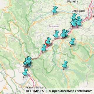 Mappa Via degli Alpini, 65029 Torre De' Passeri PE, Italia (9.841)