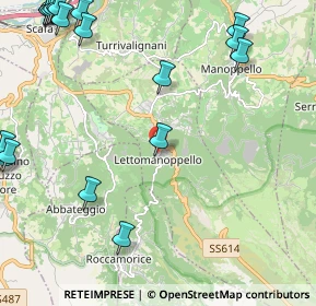 Mappa Corso Vittorio Emanuele, 65020 Lettomanoppello PE, Italia (3.515)