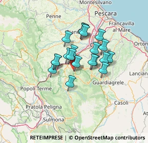 Mappa Corso Vittorio Emanuele, 65020 Lettomanoppello PE, Italia (10.045)