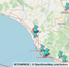 Mappa Strada Vicinale di Scorticagatti, 01016 Tarquinia VT, Italia (25.30231)