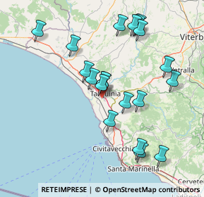 Mappa Strada Vicinale di Scorticagatti, 01016 Tarquinia VT, Italia (15.986)