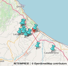 Mappa Via Fonte delle Cave SNC, 66022 Fossacesia CH, Italia (5.95091)