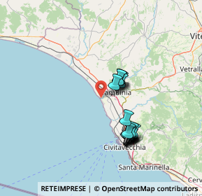 Mappa Viale Martano, 01016 Tarquinia VT, Italia (13.29842)