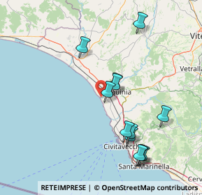 Mappa Viale Martano, 01016 Tarquinia VT, Italia (16.4375)