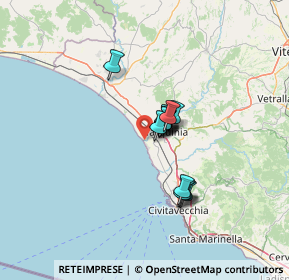 Mappa Viale Martano, 01016 Tarquinia VT, Italia (8.84923)