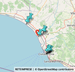 Mappa Viale Martano, 01016 Tarquinia VT, Italia (13.74833)