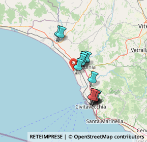 Mappa Viale Martano, 01016 Tarquinia VT, Italia (11.892)