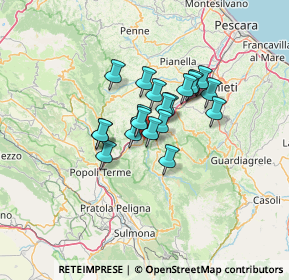 Mappa 65020 Bolognano PE, Italia (9.0225)