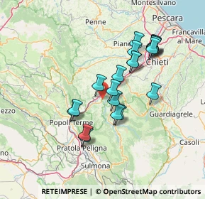 Mappa 65020 Bolognano PE, Italia (13.1605)