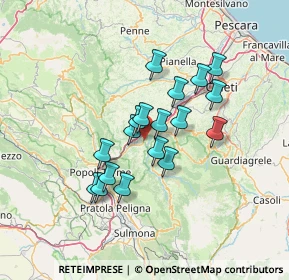 Mappa 65020 Bolognano PE, Italia (11.32222)
