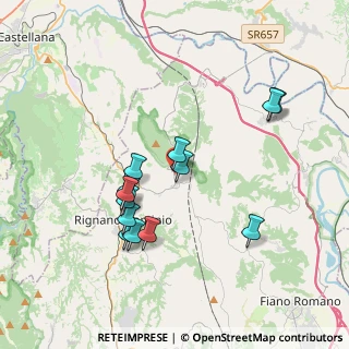Mappa Via Aldo Moro, 00060 Sant'oreste RM, Italia (3.66077)