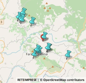 Mappa Via roma est, 02031 Castelnuovo di Farfa RI, Italia (3.885)