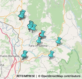 Mappa Via roma est, 02031 Castelnuovo di Farfa RI, Italia (7.36714)