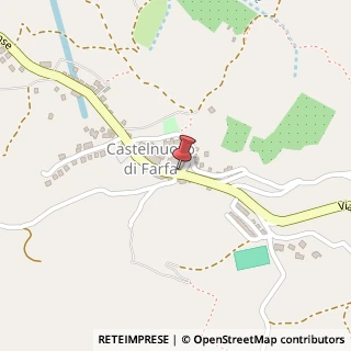 Mappa Via Roma Ovest, 71, 02031 Castelnuovo di Farfa, Rieti (Lazio)