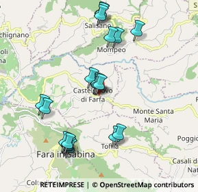 Mappa Via della Vigna, 02031 Castelnuovo di Farfa RI, Italia (2.0245)