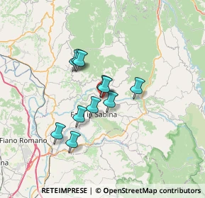 Mappa Via della Vigna, 02031 Castelnuovo di Farfa RI, Italia (5.23273)