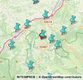 Mappa Via Trieste, 65020 San Valentino in Abruzzo Citeriore PE, Italia (4.93667)