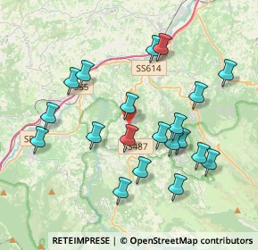 Mappa Via Trieste, 65020 San Valentino in Abruzzo Citeriore PE, Italia (4.088)