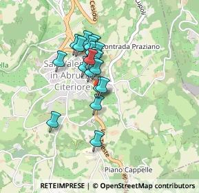 Mappa Via Trieste, 65020 San Valentino in Abruzzo Citeriore PE, Italia (0.334)