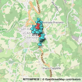 Mappa Via Trieste, 65020 San Valentino in Abruzzo Citeriore PE, Italia (0.232)