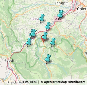 Mappa Via Trieste, 65020 San Valentino in Abruzzo Citeriore PE, Italia (5.69833)