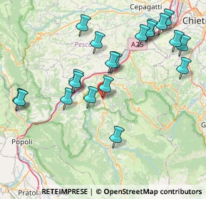 Mappa Via Trieste, 65020 San Valentino in Abruzzo Citeriore PE, Italia (9.0715)