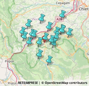 Mappa Via Trieste, 65020 San Valentino in Abruzzo Citeriore PE, Italia (5.8635)