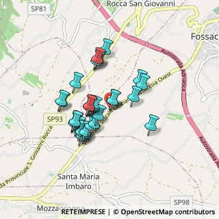 Mappa Strada Statale 524 Km 5, 66022 Fossacesia CH, Italia (0.71379)