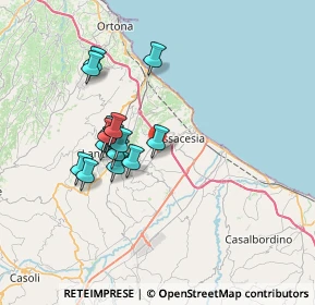 Mappa Strada Statale 524 Km 5, 66022 Fossacesia CH, Italia (6.30267)
