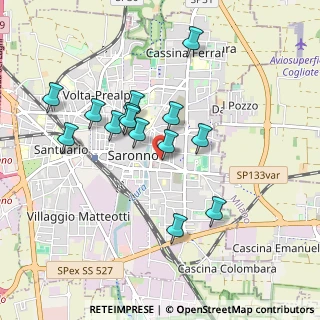 Mappa Via Roma, 21047 Saronno VA, Italia (0.81714)
