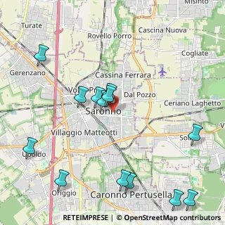 Mappa Via Roma, 21047 Saronno VA, Italia (2.49846)