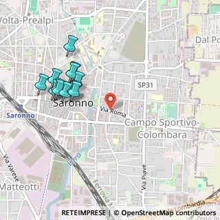 Mappa Via Roma, 21047 Saronno VA, Italia (0.51667)