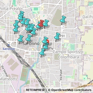 Mappa Via Roma, 21047 Saronno VA, Italia (0.511)