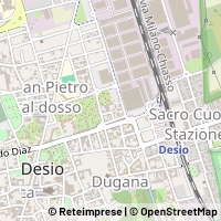 Mapa Desio