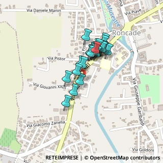 Mappa Via Giovanni XXIII, 31056 Roncade TV, Italia (0.1628)