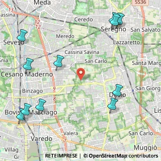 Mappa Via Mulino Arese, 20832 Desio MB, Italia (2.99)