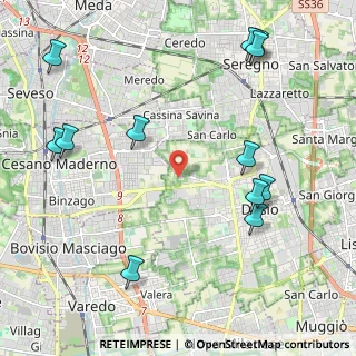 Mappa Via Mulino Arese, 20832 Desio MB, Italia (2.63)