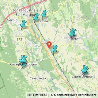 Mappa Via Madonna della Neve, 28019 Suno NO, Italia (2.64636)