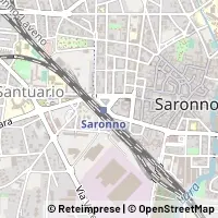 Kaart Saronno