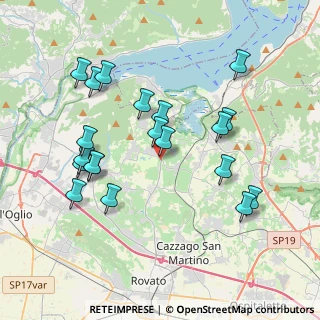 Mappa Via Dosso, 25040 Corte Franca BS, Italia (3.901)