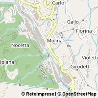 Kaart Valle Mosso